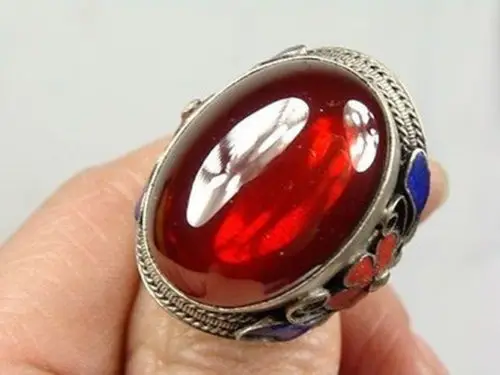 + Доставка&gt винтажное Восточное ручное тибетское-серебряное кольцо с