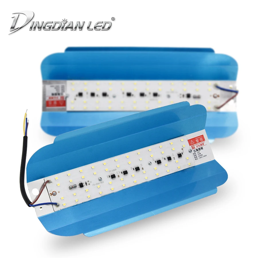 DINGDIAN LED 10 шт. 180 240 В Светодиодный прожектор 50 Вт/100 Вт Lodine Вольфрамовая лампа завод