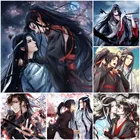 магистр дьявольского культа Неразобранная алмазная живопись Mo Dao Zu Shi картина аниме Алмазная мозаика Wei WuXian ремесленное хобби украшение для спальни в китайском стиле