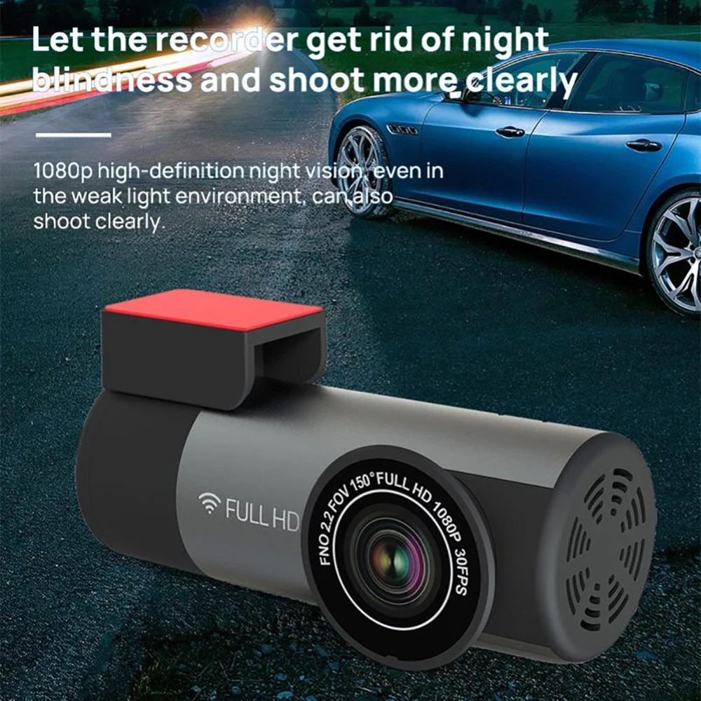 car dvr wifi full hd 1080p dash cam night vision motion detector auto video recorder 24h parking monitor g sensor vehicle camera free global shipping