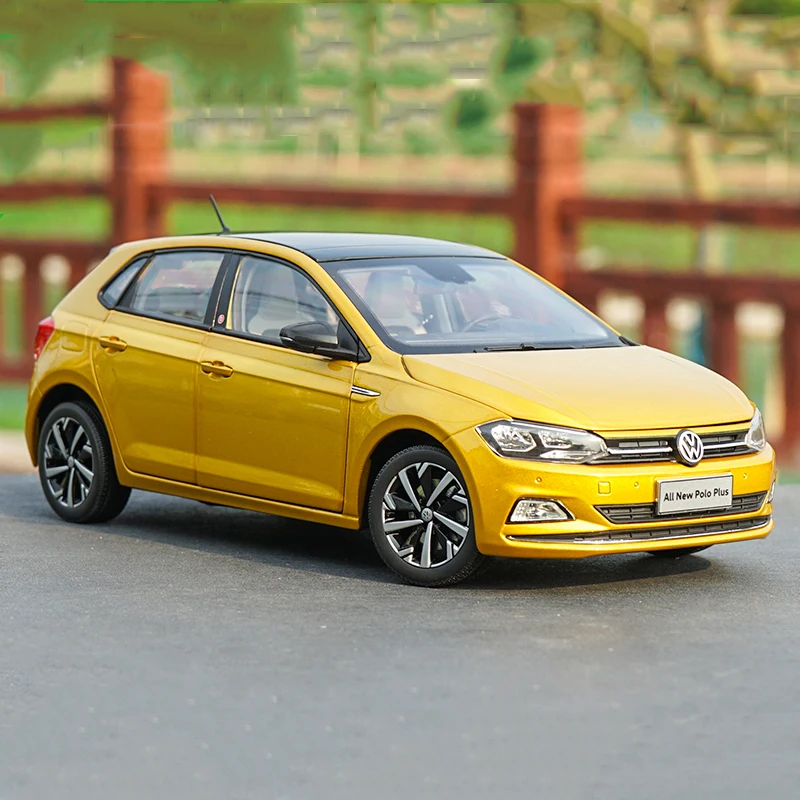 1:18 Масштаб литой модели VW Все новые поло плюс модель автомобиля 1/18 сплав