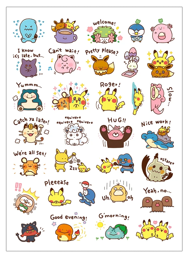 32 шт. чехол для мобильных телефонов с Бумага запечатывания Стикеры s ремесла и