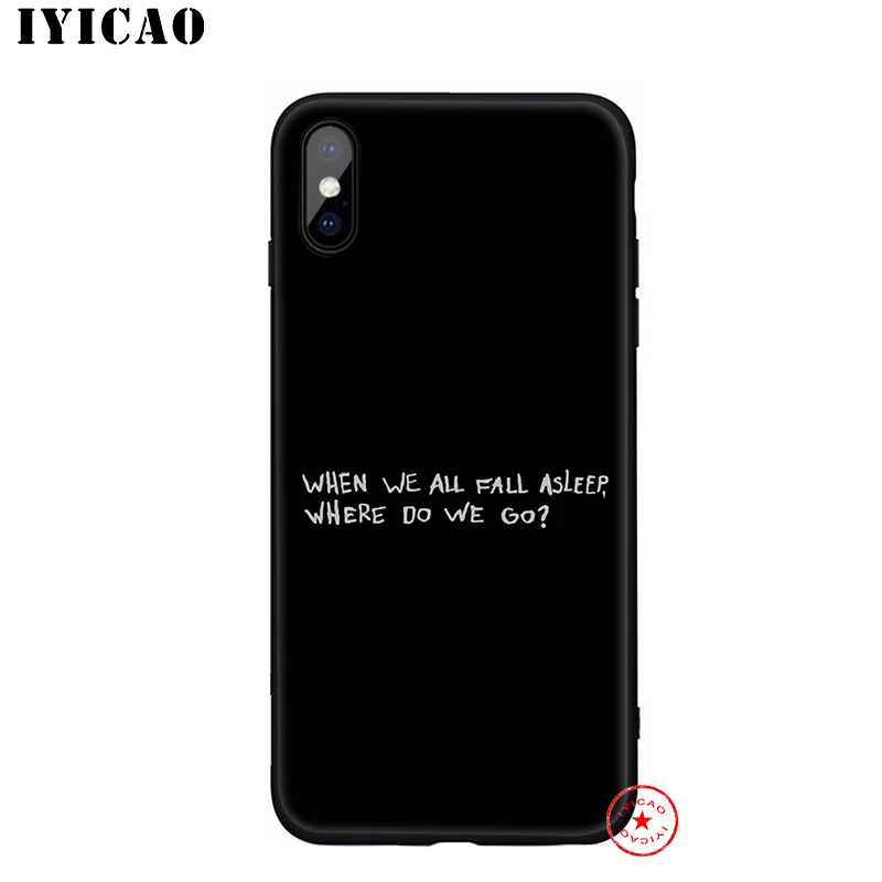 IYICAO Billie Eilish мягкий чехол для телефона iPhone 11 Pro XR X XS Max 6 6S 7 8 Plus 5 5S SE силиконовый TPU 7 Plus - Color: 9