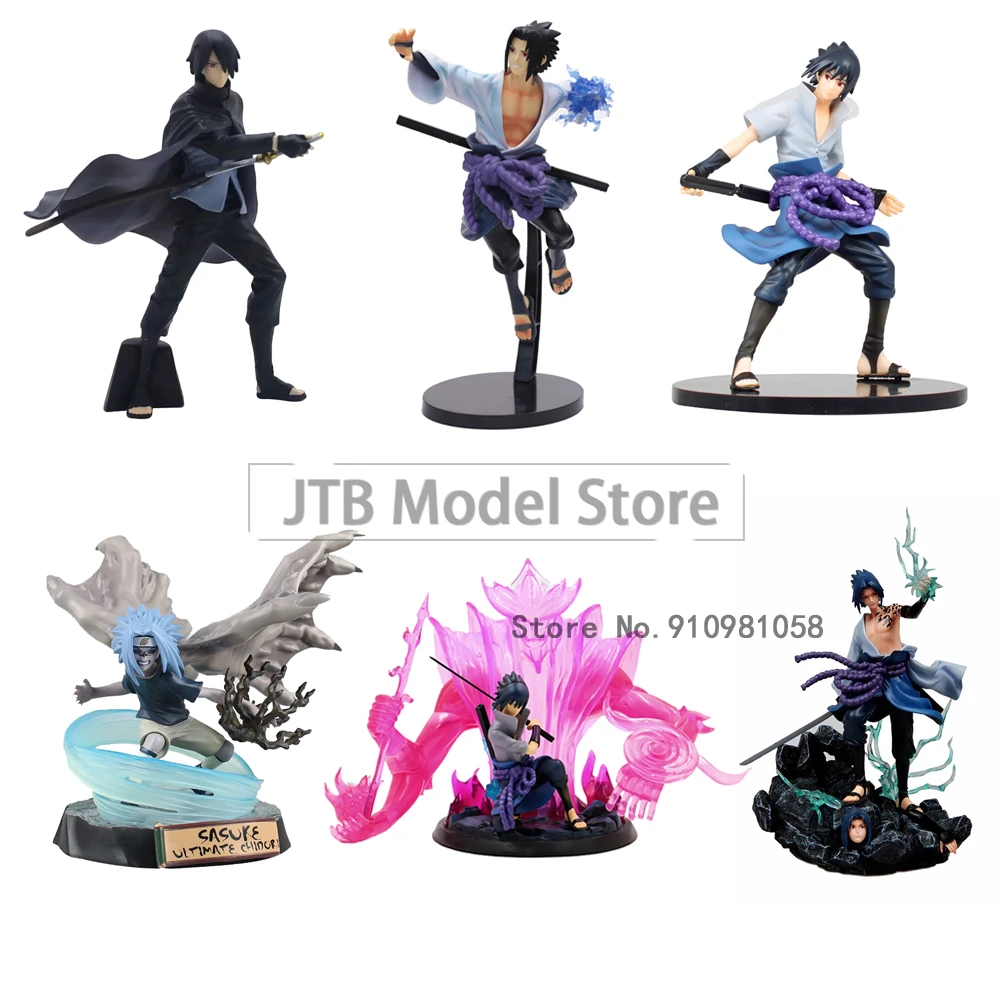 

Naruto Shippuden GK Uchiha Sasuke Anime Model Pvc Susanoo Kizuna Relation Statue Series Action Figure Collectible Toy Gift