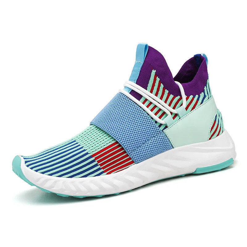 

Mesh Breathable Sneakers Men Running Shoes Lightweight Casual Male Lace -up Outdoor Sport Shoes Men Comfortable Wear Resistant