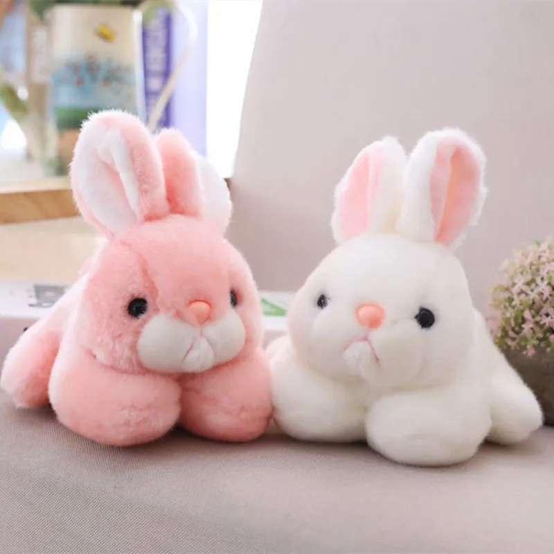 Милый розовый кролик 15 см/20 см плюшевые кролики Мягкие Игрушки для маленьких