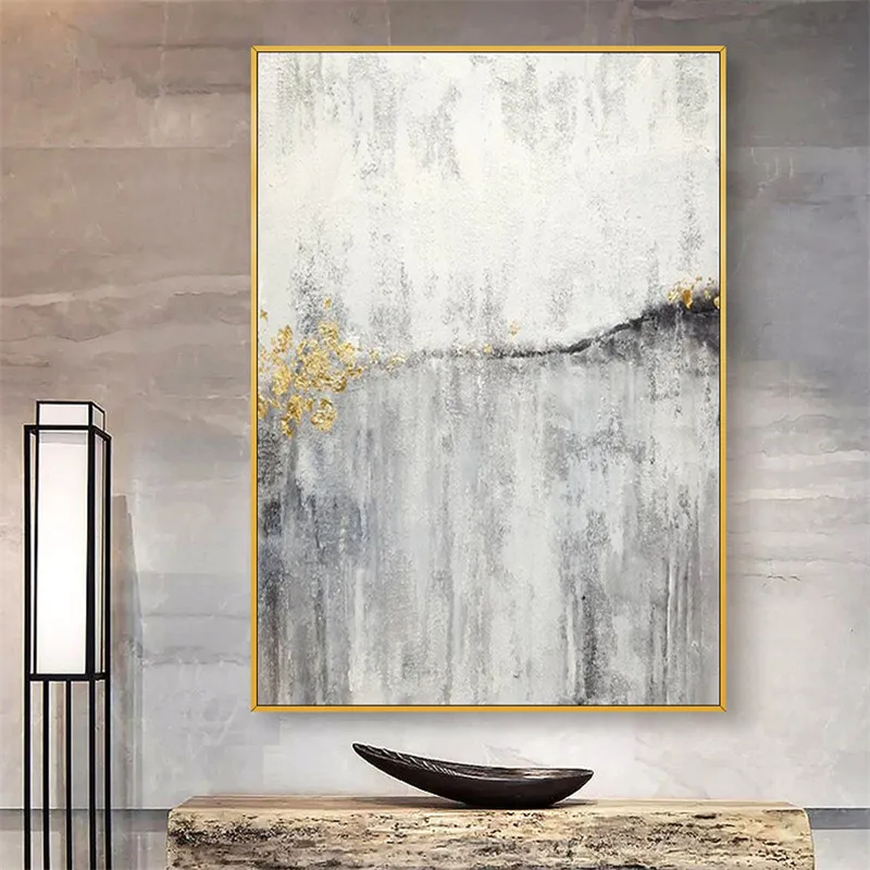 Ручная роспись современное искусство ручная маслом абстрактный пейзаж живопись