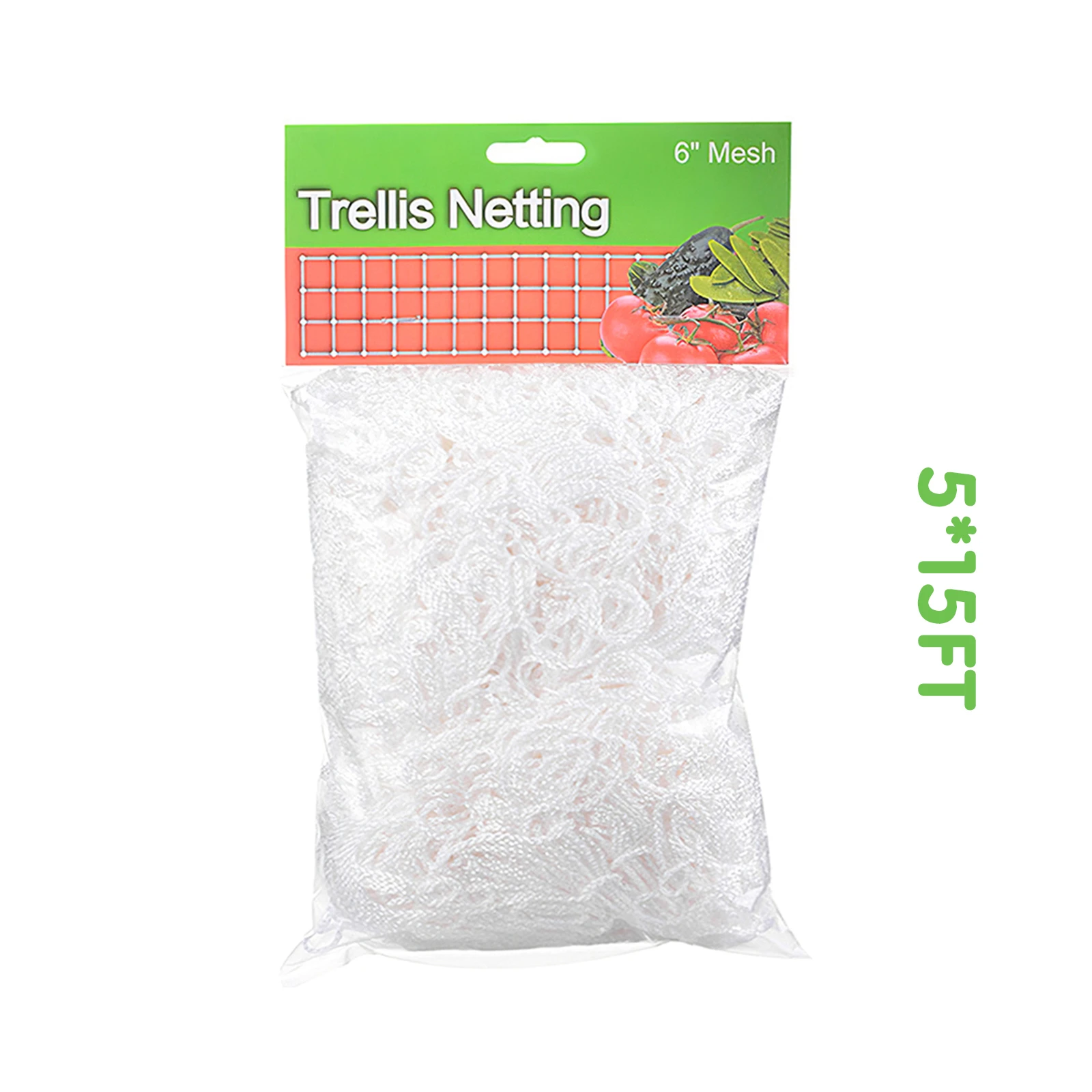 

Plant Trellis Netting Heavy-Duty Polyester Plant Support Vine Climbing Hydroponics Garden Net Accessories Multi Use Polyester