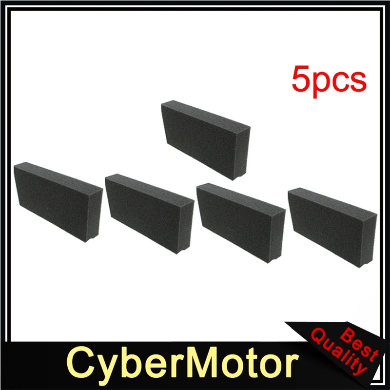 5pcs Воздушный фильтр пены для 2-х тактный двигателя deutz Rover газонокосилка Toro GTS 2-цикл двигателя заменить Lesco 050197 Suzuki 81-0100 Торо 81-0100 - Цвет: 5pcs