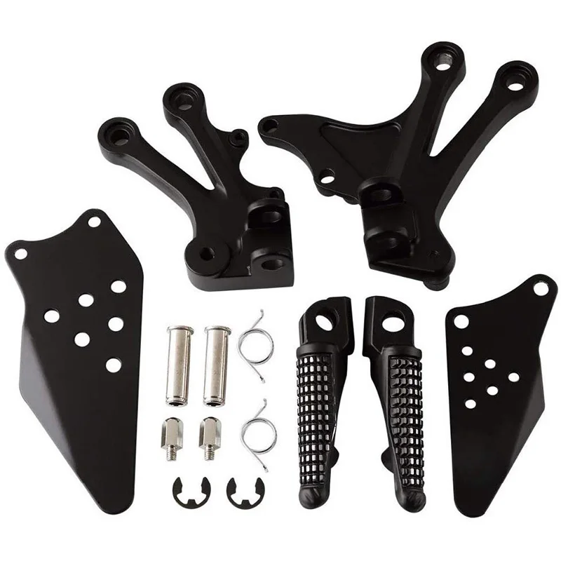 Для Kawasaki ZX10R 2006-2010 2008 ZX 10R 06 07 08 09 10 черные мотоциклетные передние пассажиры