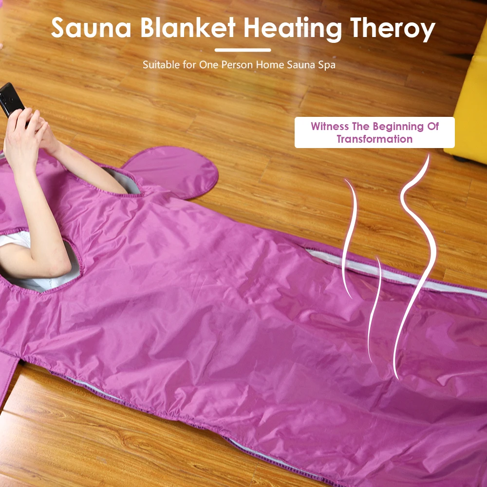 Дальнее одеяло для инфракрасной сауны 2 зоны потеря веса детоксикация терапия FIR