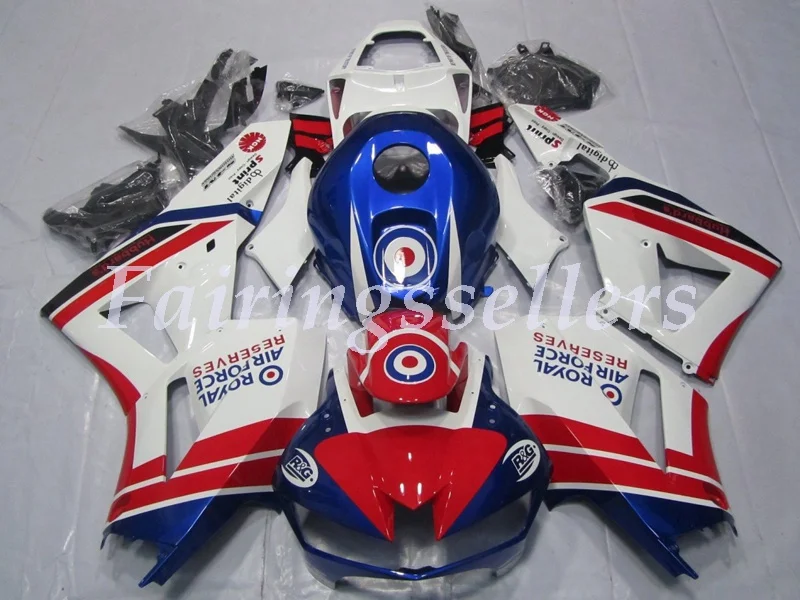 Инъекция Новый ABS полный обтекатель комплект 100% подходит для Honda CBR600RR F5 2013 2014 2015 2016