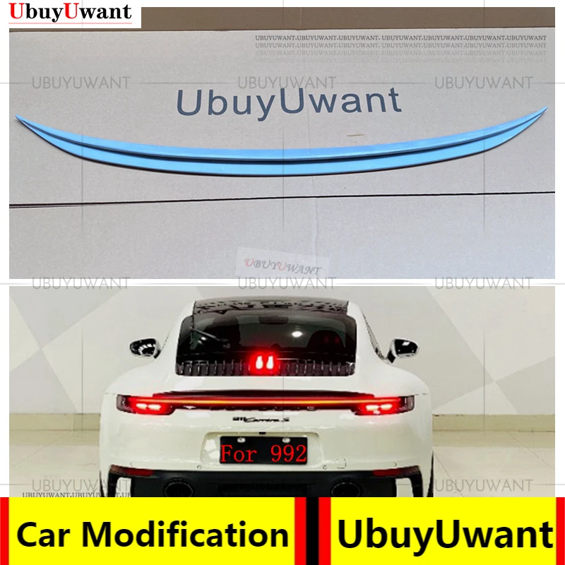 Автомобильный спойлер для заднего багажника из углеродного волокна 2019 2020 2021 Porsche