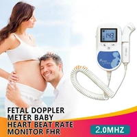 2 0 mhz contec sonolinea baby sound c doppler fetal heart rate monitor home pregnancy heart rate detector lcd display