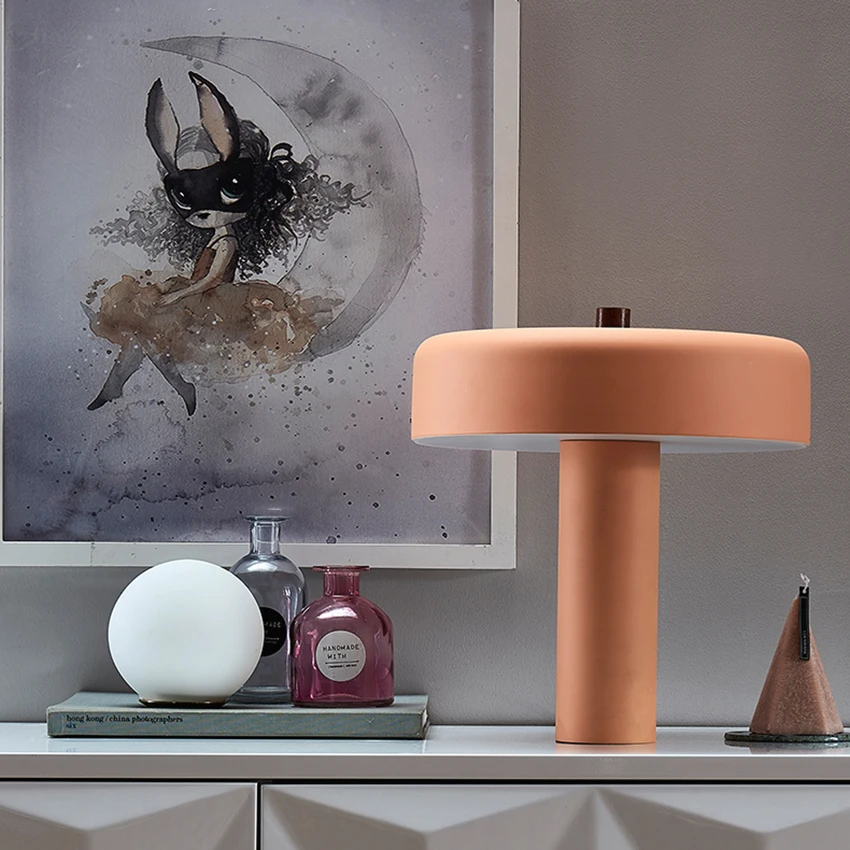 Скандинавский светодиодный Железный художественный цветной T слово Макарон