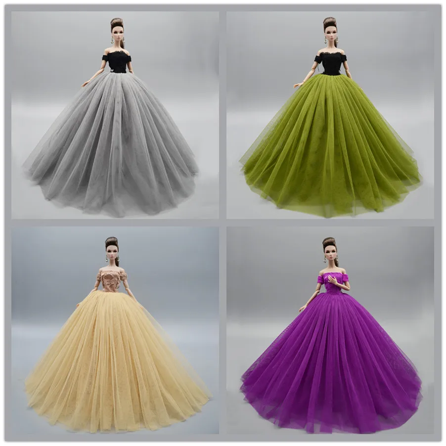 

Gorgeous Lace Dress / doll clothes outfit / party evening gown for 30cm barbie xinyi fr licca doll / 1/6 doll clothing