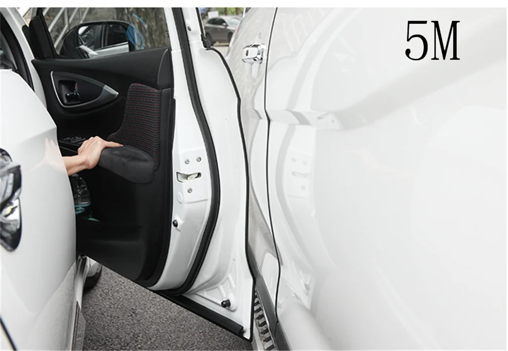 Автомобильное уплотнение для двери 5 м защита от царапин украшение кузова Nissan NV200