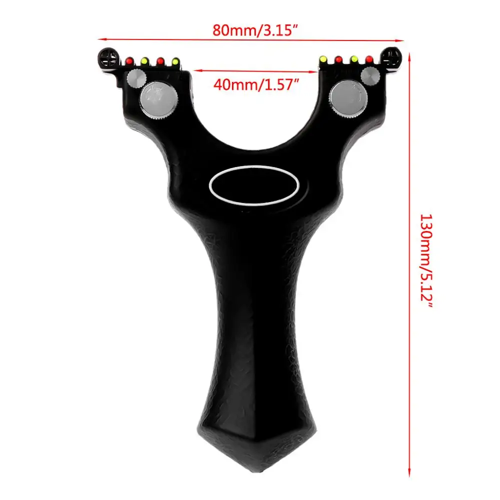 Рогатка полимерная карманная катапульта для охоты на открытом воздухе без