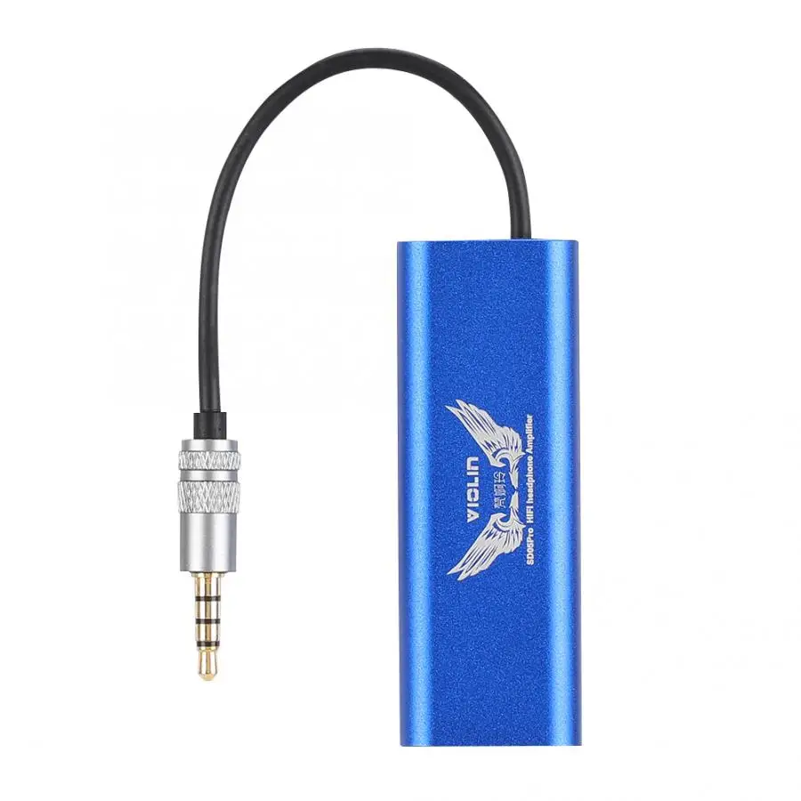 Профессиональный портативный усилитель для наушников Hi-Fi с поддержкой микрофона