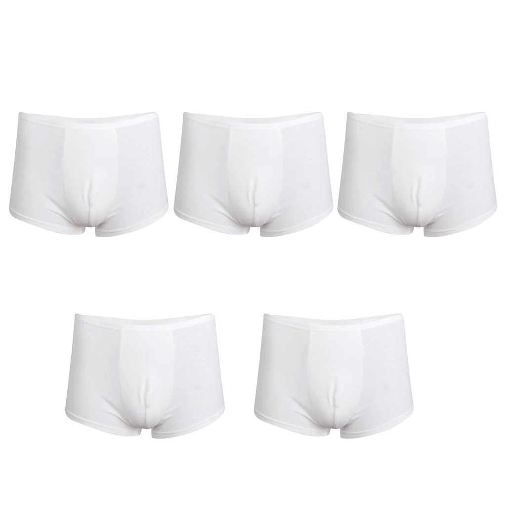 

5pack Incontinence Underwear Men's Washable Briefs Maximum Absorb L