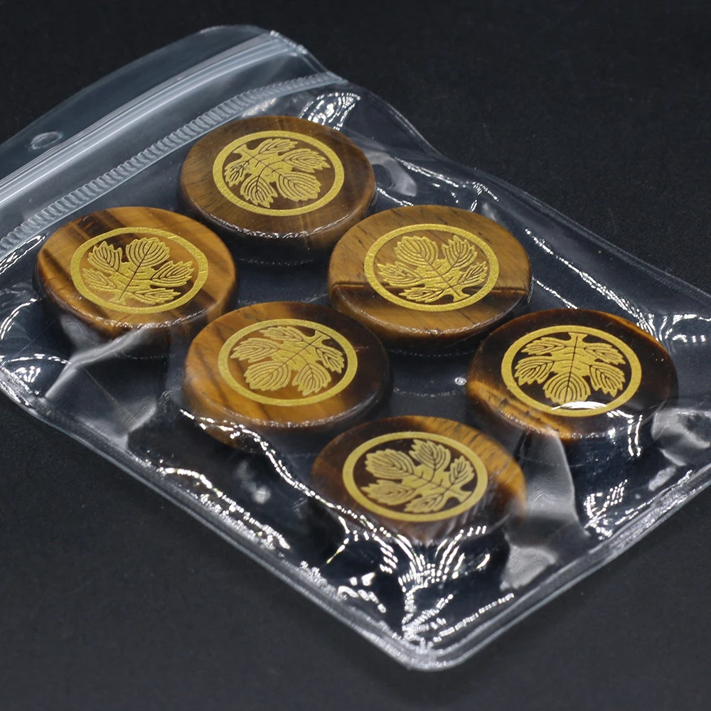 

Натуральный тигровый глаз гадания камень энергия медитация непористые бусины руны резьба предсказание искусство оптовая продажа