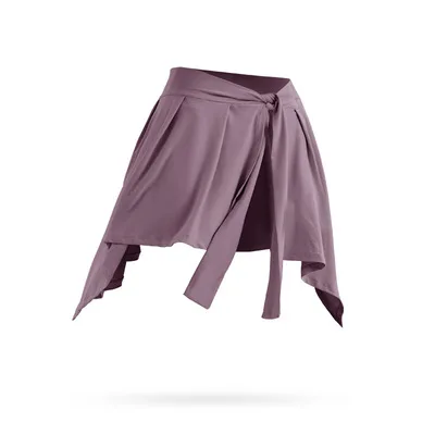

Dance & Sports Skirt Yoga Skirt Anti-exposure Strap A Skirt Outside High-end Dance Irregular Skirt Universal for Many Occasions