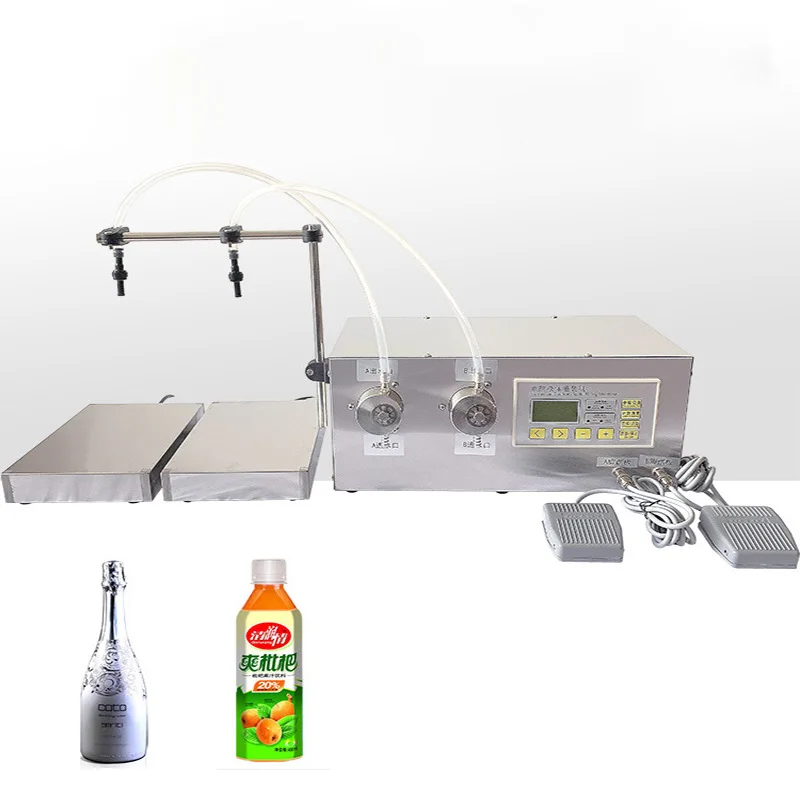 

Double Head Weighing Quantitative Filling Machine White Alcohol Oil Edible Oil Magnetic Gear Pump Automatic Tool Equipment