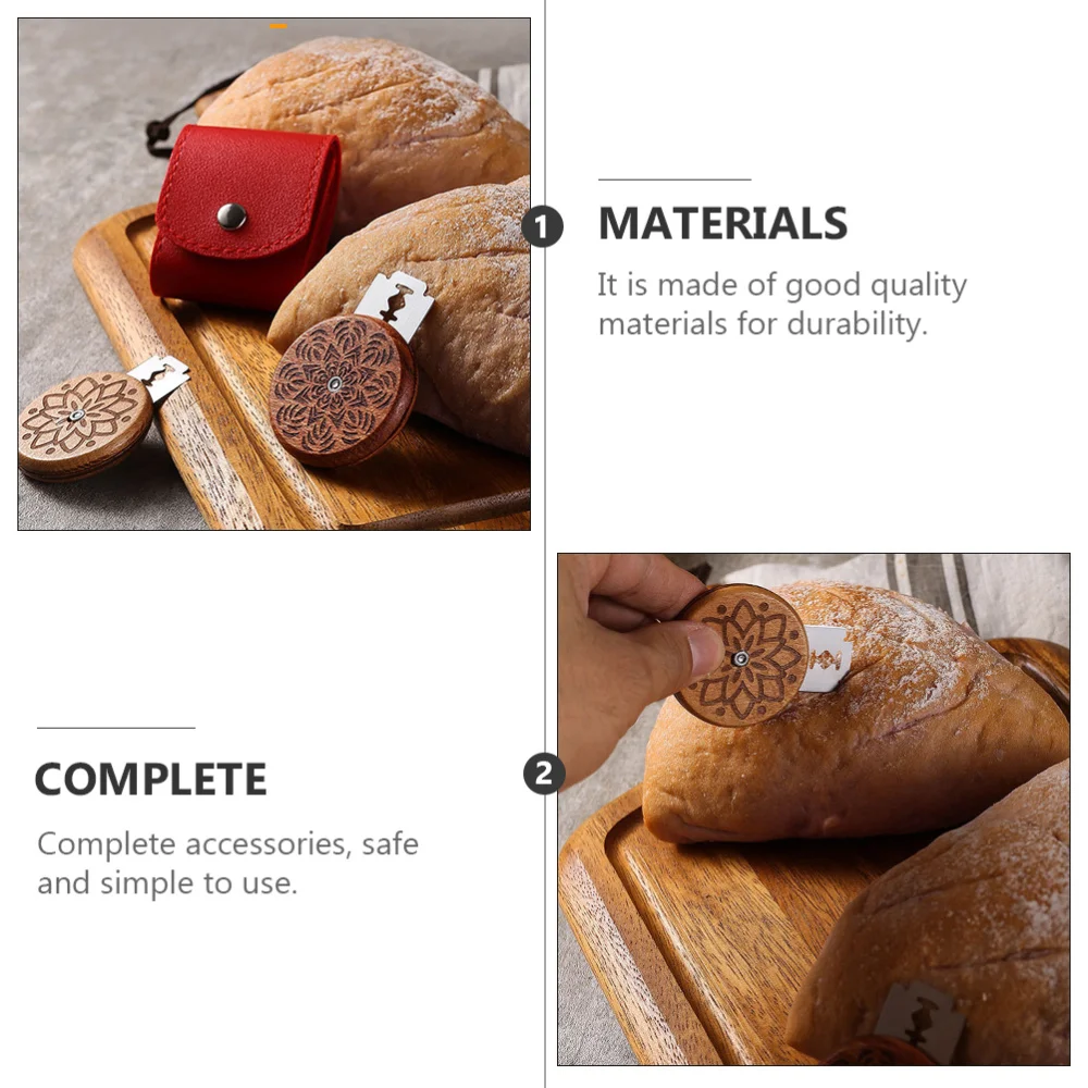 

1 Set Bread Razor Cutter Dough Scoring Sourdough Slashing Tools Baking Tools