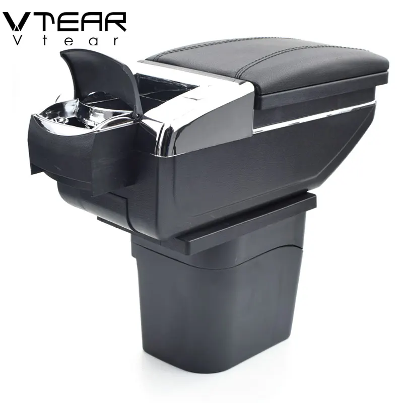 Vtear для Chevrolet Cruze 2011, аксессуары, подлокотник, кожаный подлокотник, usb ящик для хранения, автомобильный стиль, украшение автомобиля, интерьер шевроле круз