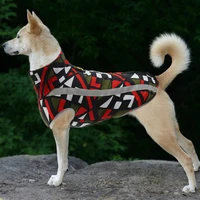 xl 2xl new style pet clothes autumn and winter dog reflective warm jacket thickened big dog clothes pet supplies wholesale