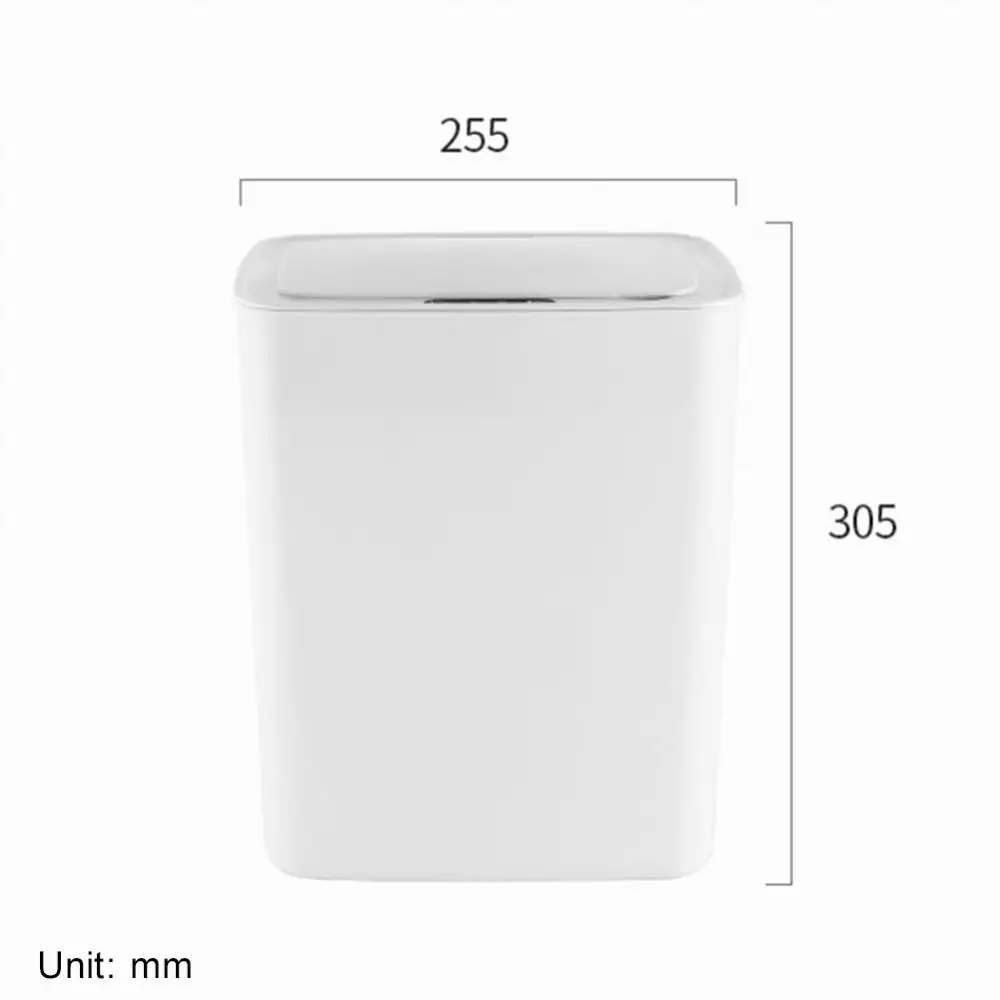 

12L Automatic Infrared Sensor Mute Rubbish Garbage Waste Bin Kitchen Trash Can