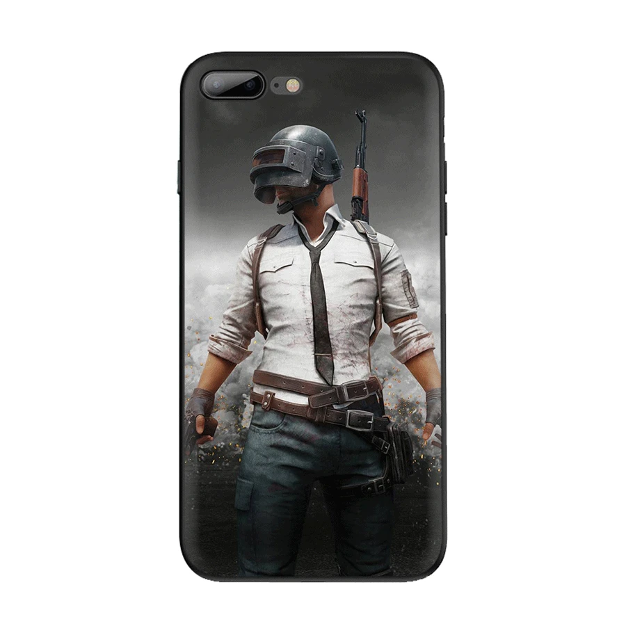 Чехол для iPhone 7 8 6 6s Plus 11 Pro XR X XS Max роскошный чехол PUBG новинка Fundas милый | Мобильные