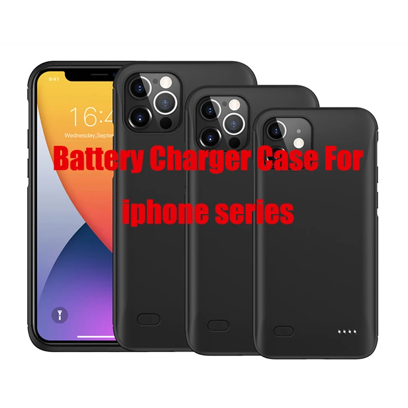 Чехол для зарядного устройства iPhone 12 Pro Max внешний запасной зарядный чехол 12mini 6 6s 7