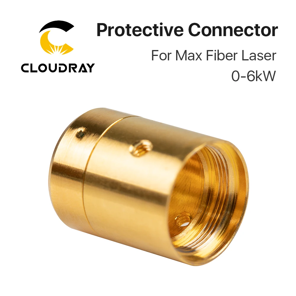 Cloudray Max волоконный лазерный источник 2-6KW выходной защитный разъем группа линз для максимального волоконного лазерного источника
