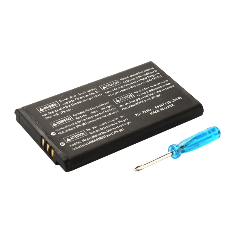 Перезаряжаемый литий-ионный аккумулятор 2000 мАч 3 7 в для Nintendo 3DS LL/XL 3dsll 3dsxl Новый