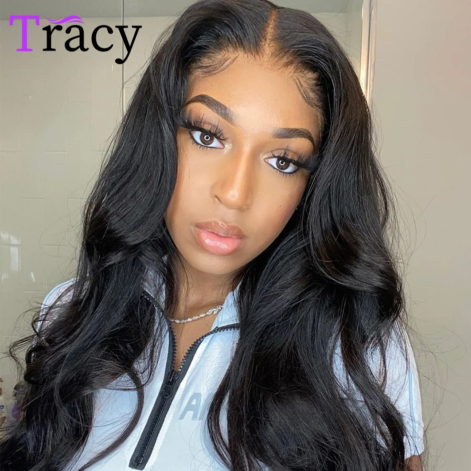 

13x4x1 T Part Body Wave Lace Front Wig For Women Human Hair Wigs 180% Denstiy HD Transparent Brazilian Remy Lace Frontal Wig
