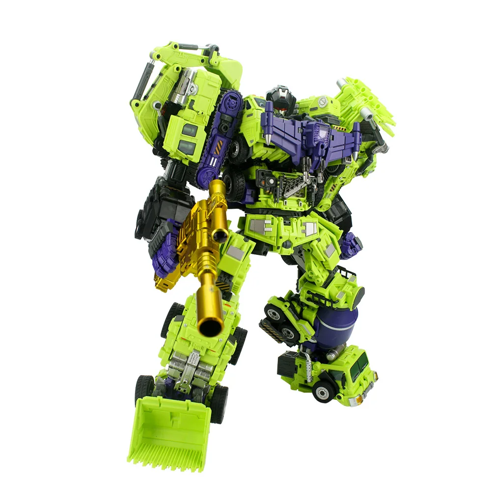 

[В наличии] игрушка-трансформер поколения GT-99DX гравитационная конструкция хромированная версия девастатор 6 в 1 наборы Подарочная коробка ф...