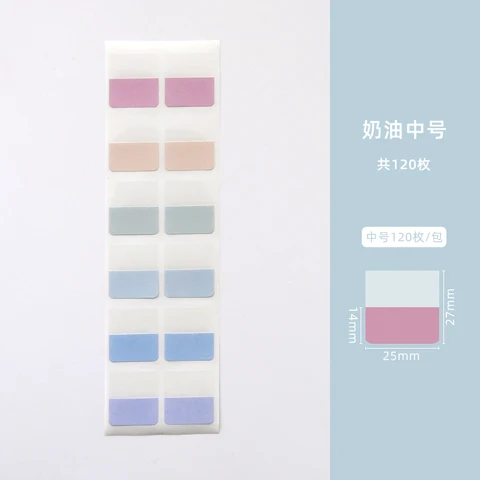 MOHAMM 240/120/60 PCS Multicolor Sticky Writable Repositionable Index Tabs Flags for Pages Book Markers Reading Notes