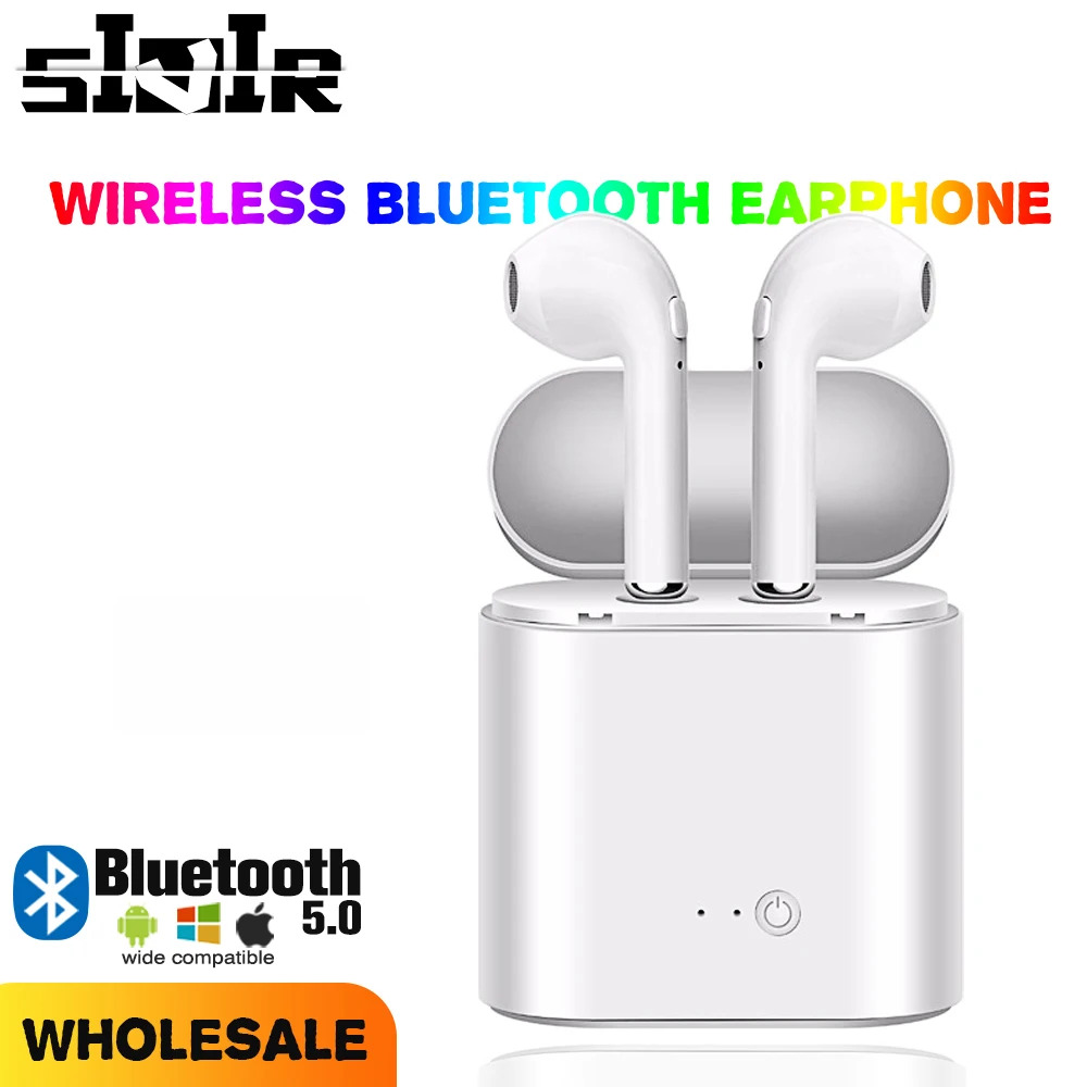 Беспроводные наушники i7s Tws Bluetooth беспроводные спортивные вкладыши с громкой