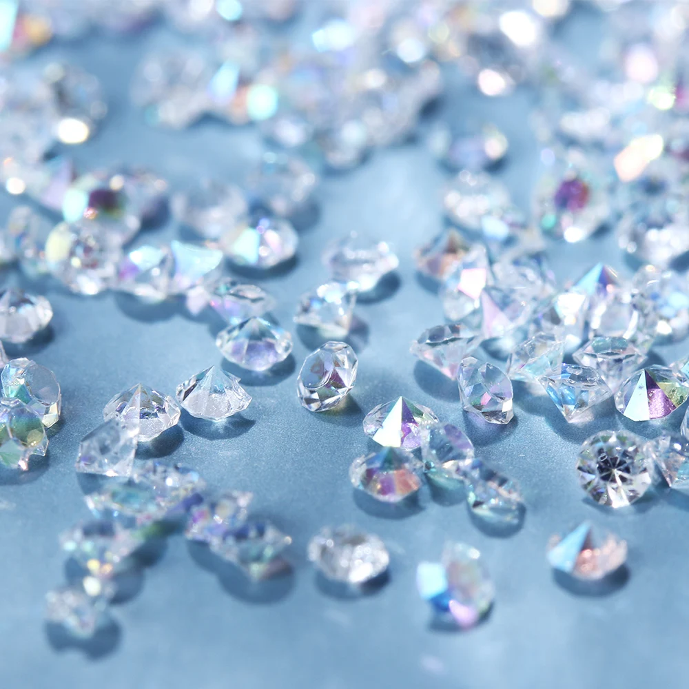 AB микро стразы кристаллы для ногтей стеклянные Стразы дизайна украшения