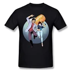 Новая летняя футболка с принтом Город Охотник, Alias Nicky Larson, 100 тонн, хлопковая Футболка с принтом Город Охотник, Ofertas