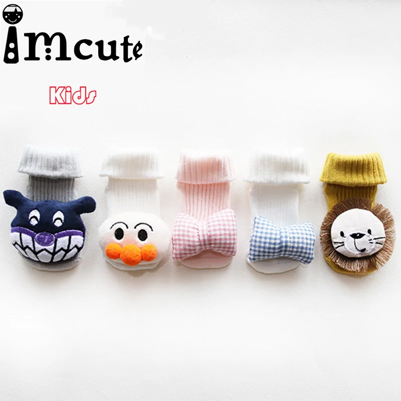 2020 г. Новые детские чулки мультфильмы для новорожденных Нескользящие колготки с