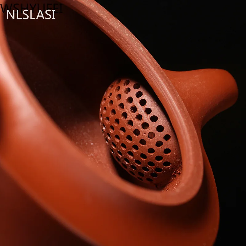 Чайник NLSLASI Yixing Zisha известный чайник Dahongpao чистый ручной работы из сырой руды и