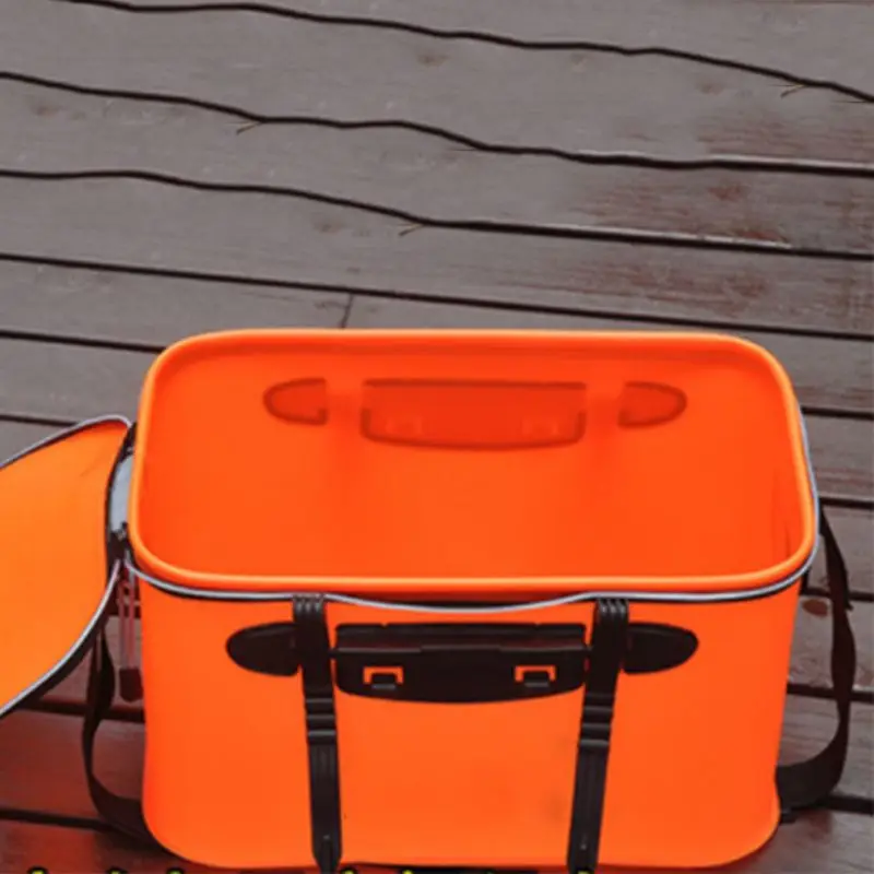 Ведро для живой рыбы коробка рыбалки EVA уличное рыболовное снаряжение большое