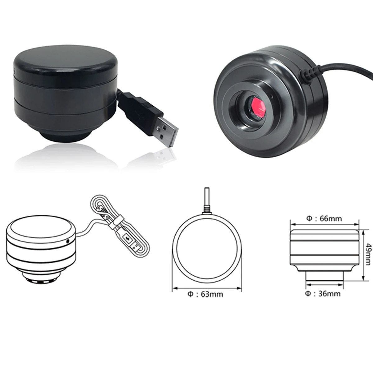 

FL59MC500-G3 5.0MP biological microscope camera USB