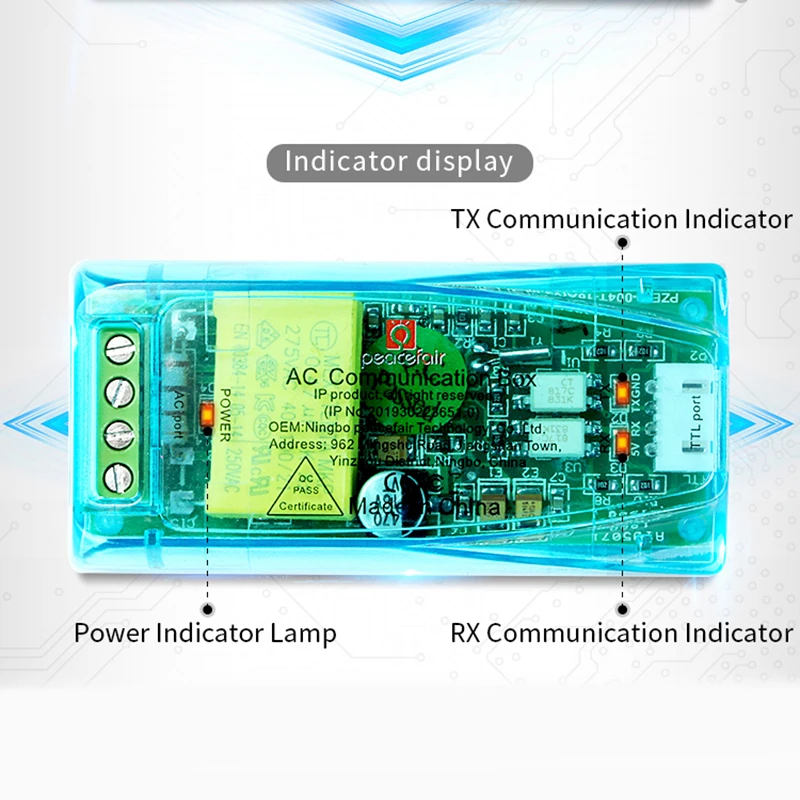 

PZEM-004T 3.0 Version -RTU Voltage Current Frequency Power Factor Meter AC Single Phase 100A Ammeter