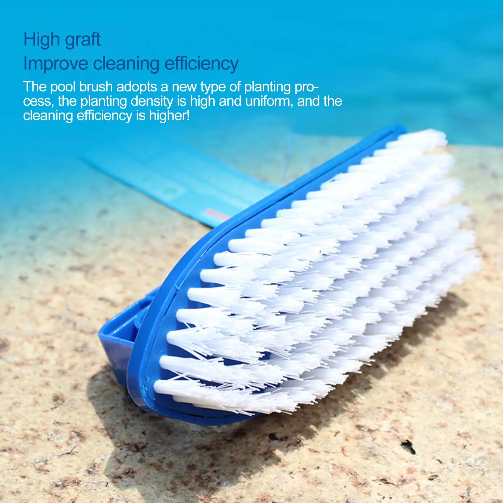 

Swimming Pool Spa Cleaning Brush Head Duty Cleaner Broom Bent Tool Swimming Pool Brush Swimming Pool Cleaning Equipment