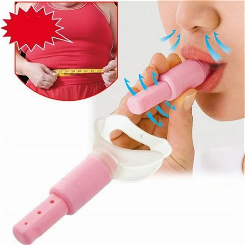 

1pcs Portable Abdominal Breathing Exerciser Trainer Respiration Device Props Slim Waist Face Lose Weight Increase Lung Capacity