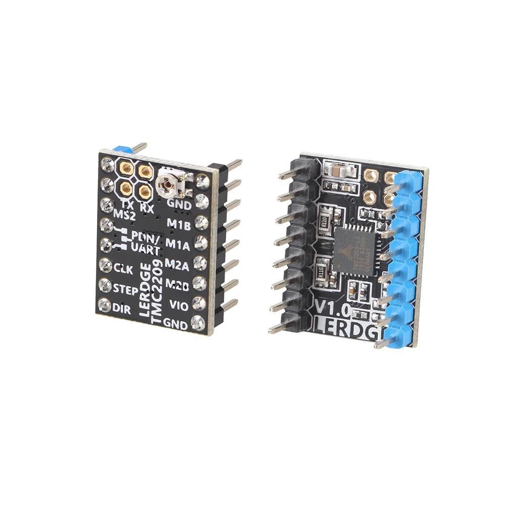 lerdge 3d printer parts tmc2209 stepper motor driver 256 uart tmc2208 a4988 lv8729 tmc2130 board ultra silent ender3 free global shipping