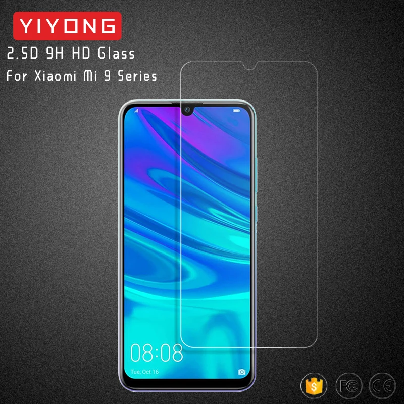 25 шт./лот YIYONG стекло для Xiaomi mi 9 SE mi 8 Pro закаленное стекло Защита экрана для Xiaomi mi 9 8 Lite mi 9T Pro 6 6X CC9 стекло